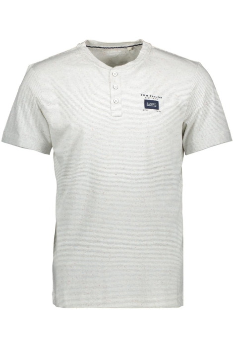 Tom Tailor fine stripe nep henley